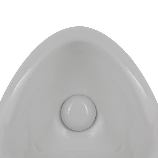 Пісуар підвісний Qtap Crow з краном-дозатором 390х330х660 White QT0588112HW QT0588112HW фото