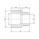 Муфта PPR Blue Ocean 75х32 редукційна BORCXX7532XXX фото 2