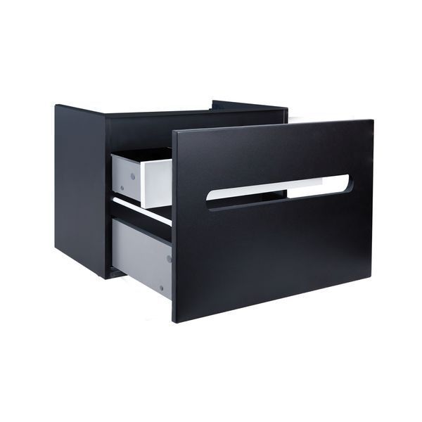 Тумба підвісна Qtap Virgo 1000х580х500 Black/White QT1874TPА1002BW QT1874TPА1002BW фото