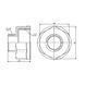 Перехід SD Forte 1" 1/4х3/4" ВЗ SF3603220 SF3603220 фото 2
