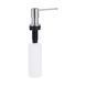 Дозатор для миючого засобу Lidz LK118 круглий Brushed Steel (LDLK118BRU46400) LDLK118BRU46400 фото 1