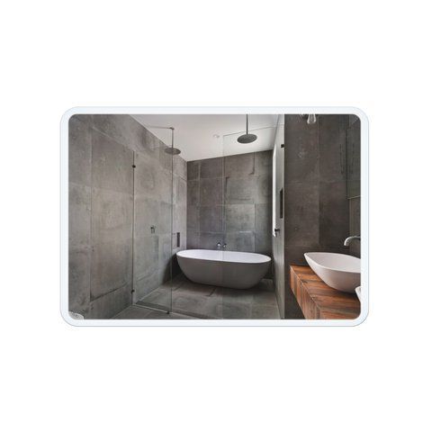 Дзеркало Qtap Tern 800х600 з LED-підсвічуванням Sensor, Reverse QT177814276080W QT177814276080W фото