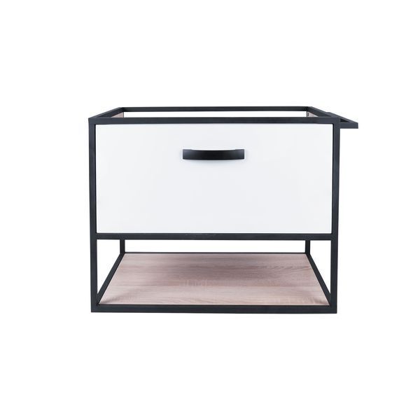 Тумба підвісна Qtap Taurus 600х580х437 White/Whitish oak QT2474TPT603WWO QT2474TPT603WWO фото