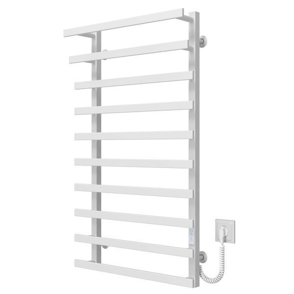 Рушникосушарка електрична Breeze П10 500x1000 Deffi нержавіюча сталь (Білий, WD04, Праве підключення) A.BZ.100.50.10.E.W.R.4 фото