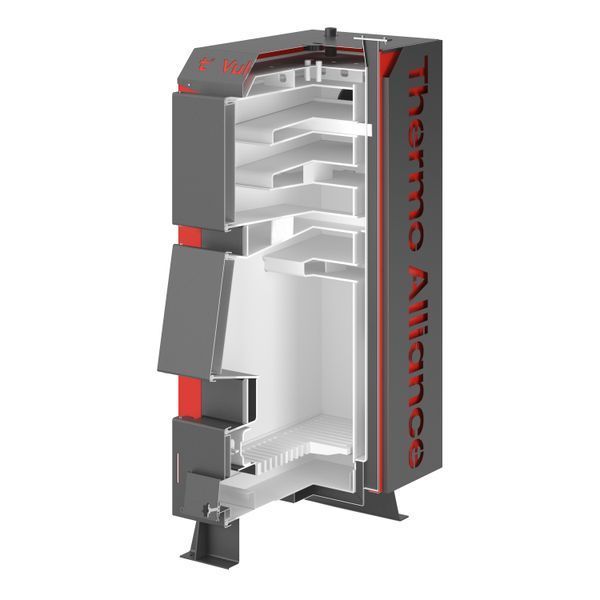 Котел твердопаливний сталевий Thermo Alliance Vulcan V 4.0 SF 15 VSF15V40 фото