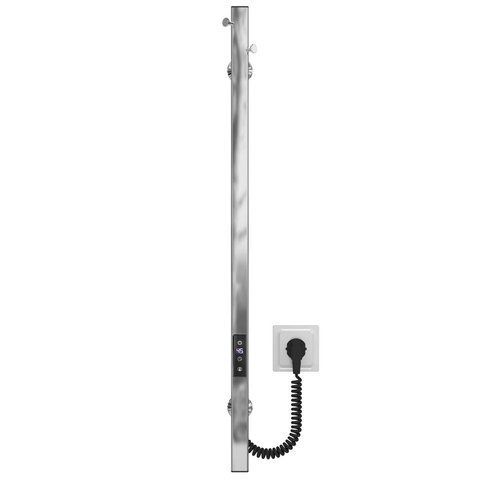 Рушникосушарка електрична Holly 30x800 Deffi нержавіюча сталь (Хром, JD04) C.MB.80.30.E.C.U.2 фото
