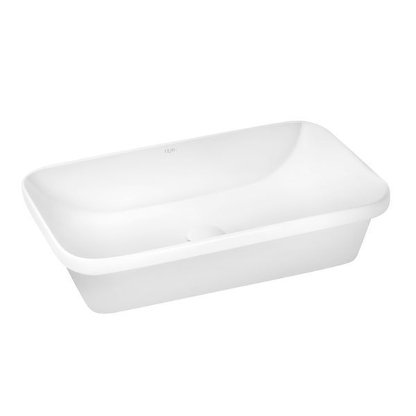 Раковина Qtap Scorpio 610х380х150 White з донним клапаном QT1411K491W QT1411K491W фото