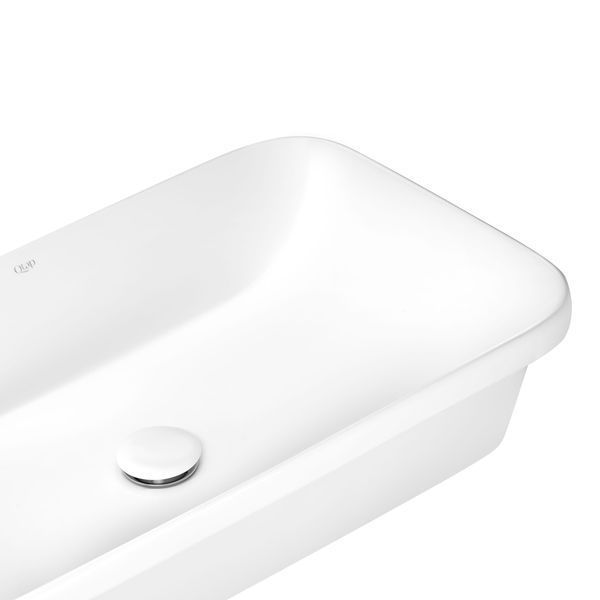 Раковина Qtap Scorpio 610х380х150 White з донним клапаном QT1411K491W QT1411K491W фото