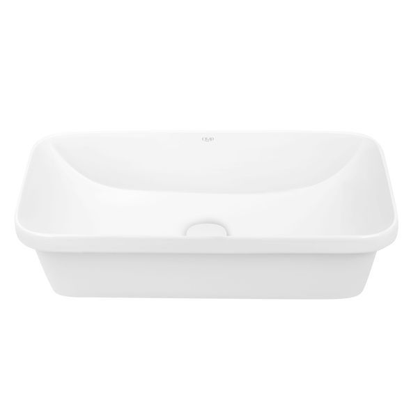 Раковина Qtap Scorpio 610х380х150 White з донним клапаном QT1411K491W QT1411K491W фото