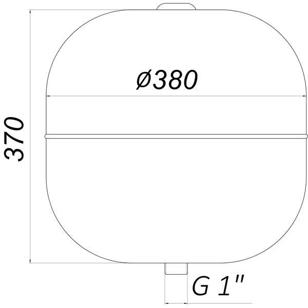 Гідроакумулятор з фіксованою мембраною 35л ZILMET HYDRO-pro 10bar ( 11A0003500 ) 000016258 фото