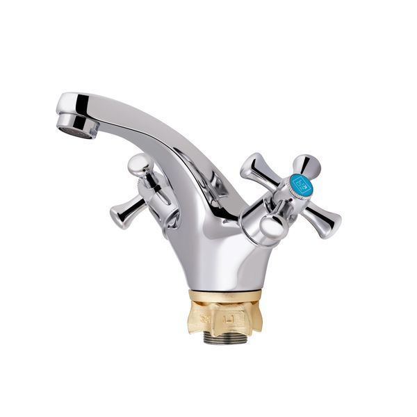 Змішувач для раковини Lidz Lamb 161F двохвентильний LDLAM161FCRM35446 Chrome LDLAM161FCRM35446 фото