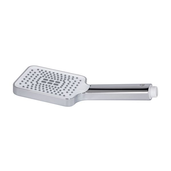Лійка для ручного душу Qtap Rucni 245x95 мм прямокутна QTRUC125CRM45779 Chrome/White QTRUC125CRM45779 фото