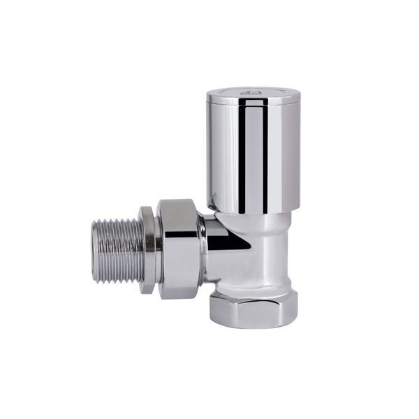 Кран радіаторний SD Forte 1/2" кутовий хром SF234W15 SF234W15 фото