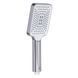 Лійка для ручного душу Qtap Rucni 245x95 мм прямокутна QTRUC125CRM45779 Chrome/White QTRUC125CRM45779 фото 1
