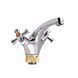Змішувач для раковини Lidz Lamb 161F двохвентильний LDLAM161FCRM35446 Chrome LDLAM161FCRM35446 фото 1