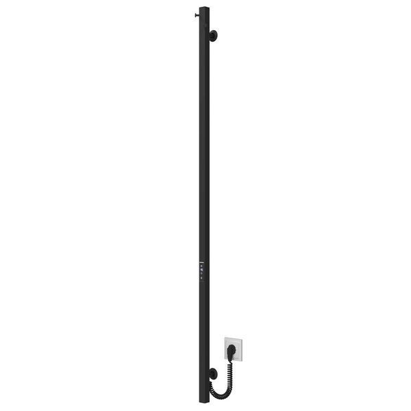 Рушникосушарка електрична Holly 30x1500 Deffi нержавіюча сталь (Чорний, JD04) C.MB.150.30.E.B.U.2 фото