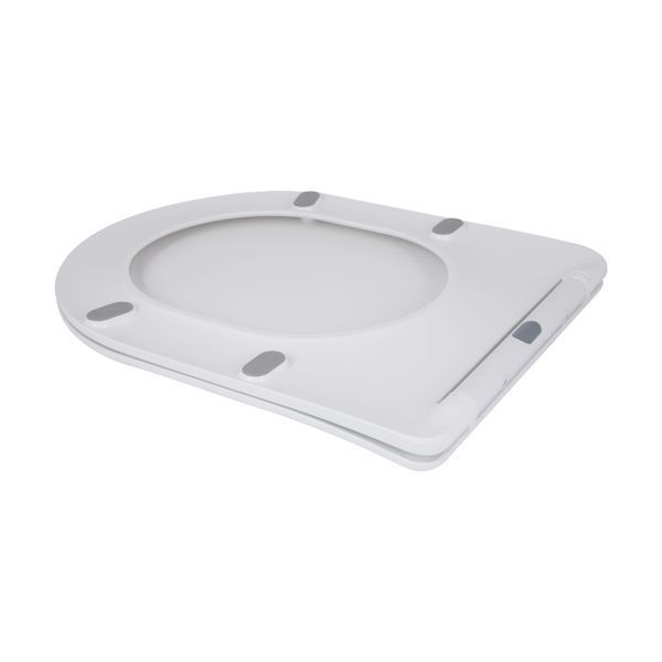 Унітаз підлоговий Qtap Vlasta Ultra Quiet безобідковий з сидінням Soft-close WHITE QT28228300W QT28228300W фото