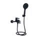 Змішувач для ванни Qtap Taurus (з душовим гарнітуром) QTTAU259BLM45662 Black Matt QTTAU259BLM45662 фото 1