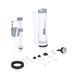 Унітаз підлоговий Qtap Vlasta Ultra Quiet безобідковий з сидінням Soft-close WHITE QT28228300W QT28228300W фото 10