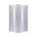 Душова кабіна Lidz Latwa SC80x80.SAT.LOW.GR, скло тоноване 4 мм без піддона LLSC8080SATLOWGR2 фото 1