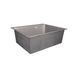 Мийка для кухні інтегрована Lidz Handmade H6050G (LDH6050GPVD43622) Brushed Grey PVD 3,0/1,0 мм LDH6050GPVD43622 фото 3