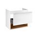 Тумба підвісна Qtap Robin 600х580х437 White/Whitish oak QT1374TPВ6001WWO QT1374TPВ6001WWO фото 3