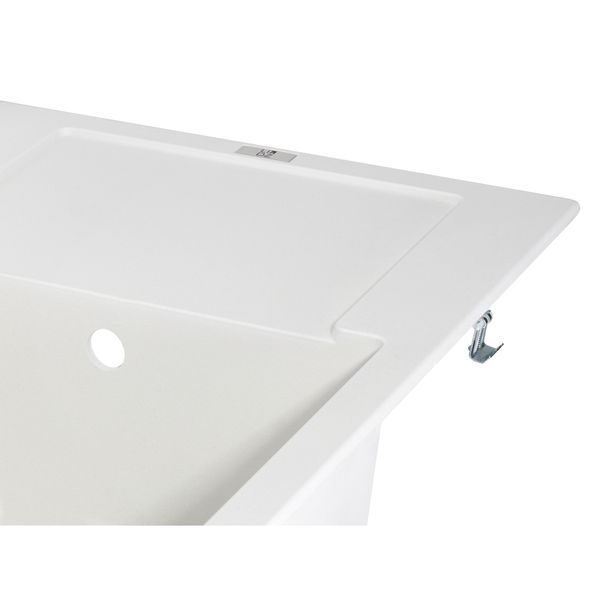 Кухонна мийка Lidz 781x510/200 WHI-01 (LIDZWHI01781510200) LIDZWHI01781510200 фото