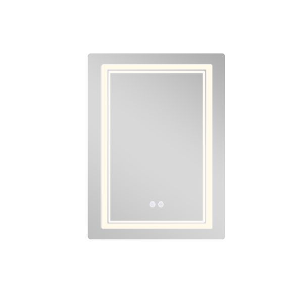 Дзеркало Qtap Cardinal (CA2) 600х800 з LED-підсвічуванням Touch, з антизапотіванням, з димером, рег. темп. кольору (3000-6500K) QT0478C608048453 QT0478C608048453 фото
