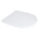 Унітаз підлоговий Qtap Dove Rimless безобідковий з сидінням Soft-close WHITE QT06228380BW QT06228380BW фото 8