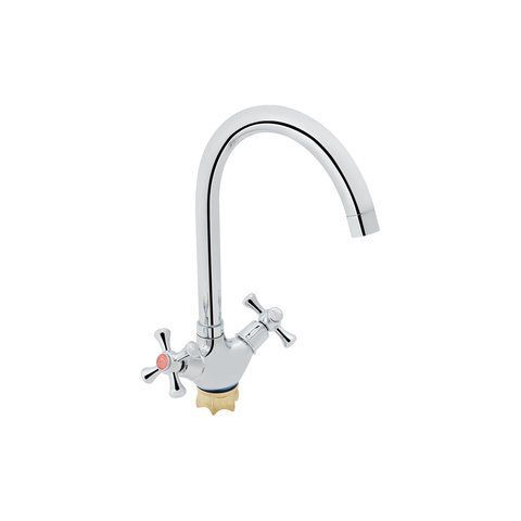 Змішувач для кухні Lidz Lamb 278F двохвентильний LDLAM278FCRM35071 Chrome LDLAM278FCRM35071 фото