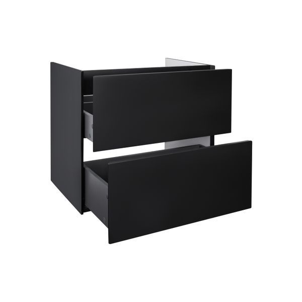 Тумба підвісна Qtap Tern 600х580х437 Matt black QT1774TPL602MB QT1774TPL602MB фото