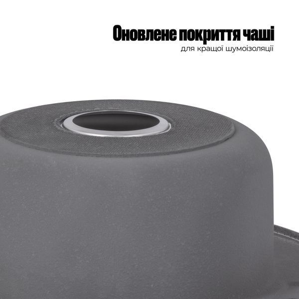 Кухонна мийка Lidz 490-A 0,8 мм Satin (LIDZ490ASAT) LIDZ490ASAT08 фото