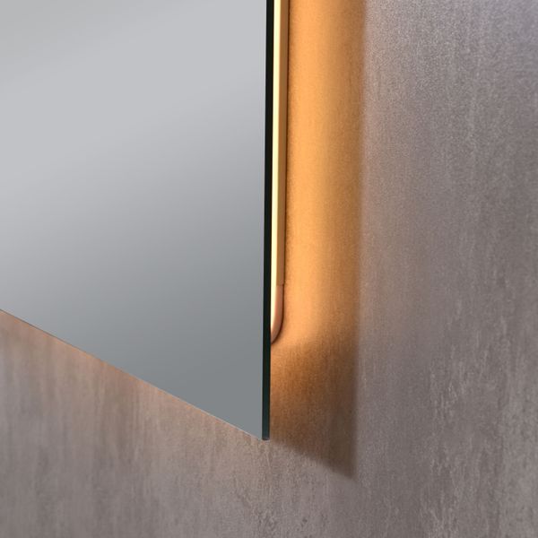 Дзеркало Qtap Taurus (TA1) 1000&times;800 мм з LED-підсвічуванням Touch, з антизапотіванням, з димером, рег. темп. кольору (3000-6500K) QTTAU100080048956 QTTAU100080048956 фото
