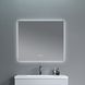 Дзеркало Qtap Taurus (TA1) 1000&times;800 мм з LED-підсвічуванням Touch, з антизапотіванням, з димером, рег. темп. кольору (3000-6500K) QTTAU100080048956 QTTAU100080048956 фото 8