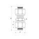 Перехідник обтискний SD Plus 20х20 SD152W2020 SD152W2020 фото 2