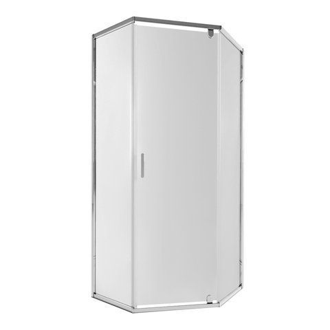 Душова кабіна Qtap Scorpio CRM10115-AC6 100x100 см, скло Clear 6 мм, покриття CalcLess, без піддона SCOCRM10115AC6 фото