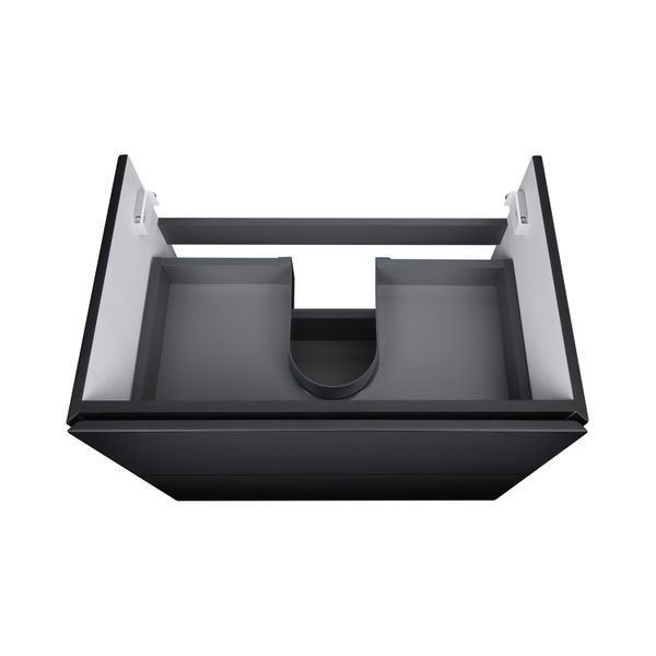 Тумба підвісна Qtap Tern 700х580х437 Matt black QT1774TPL702MB QT1774TPL702MB фото