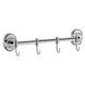 Тримач Lidz Oreo 0804 4 гачка LDORE0804CRM22175 Chrome LDORE0804CRM22175 фото 1