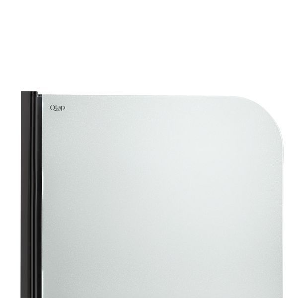 Штора на ванну Qtap Standard BLM407513APL скло Pear 6 мм, 75х130 см, ліва STDBLM407513APL фото