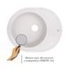 Кухонна мийка Lidz 620x500/200 WHI-01 (LIDZWHI01615500200) LIDZWHI01620500200 фото 3