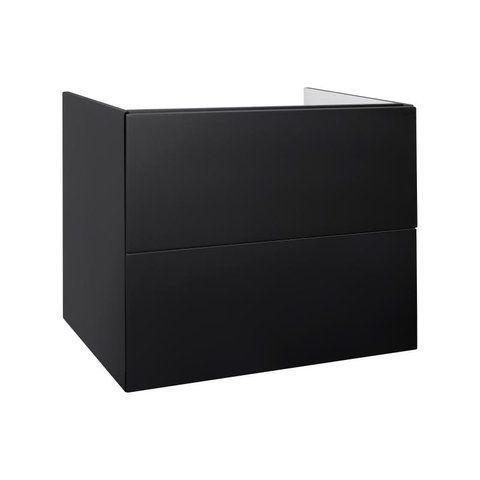 Тумба підвісна Qtap Tern 800х580х437 Matt black QT1773TNL802MB QT1773TNL802MB фото