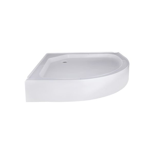 Душова кабіна Lidz Latwa SC80x80.SAT.LOW.GR, скло тон. 4 мм + Lidz Душовий піддон KAPIELKA ST80x80x15 LLASC8080SLGSET фото