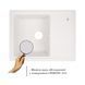 Кухонна мийка Lidz 620x435/200 WHI-01 (LIDZWHI01620435200) LIDZWHI01620435200 фото 3