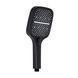 Лійка для ручного душу Qtap Rucni 260x120 мм округла QTRUC125BLM45782 Black Matt QTRUC125BLM45782 фото 1