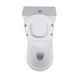 Унітаз-компакт Qtap Presto безобідковий з сідінням Soft-close QT24221217AW QT24221217AW фото 7