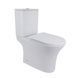 Унітаз-компакт Qtap Presto безобідковий з сідінням Soft-close QT24221217AW QT24221217AW фото 1