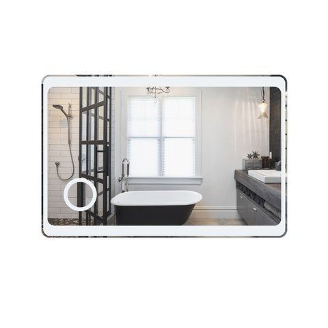 Дзеркало Qtap Aquarius 1200х800 з LED-підсвічуванням, лінза, QT2178141980120W QT2178141980120W фото