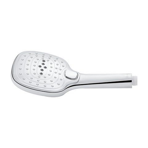 Лійка для ручного душу Qtap Rucni 120х120 мм прямокутна QTRUCA120N3KCC Chrome QTRUCA120N3KCC фото