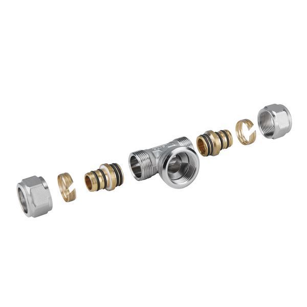 Трійник обжимний Icma 20х3/4"х20 ВР №548 81548REBQ06 фото
