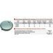 Бак Zilmet oem-pro для монтажу в котли плоский Арт. 521 8л 3bar D. 392 СІРИЙ 3/8&Prime; ( 13C0000826 ) 000003744 фото 2